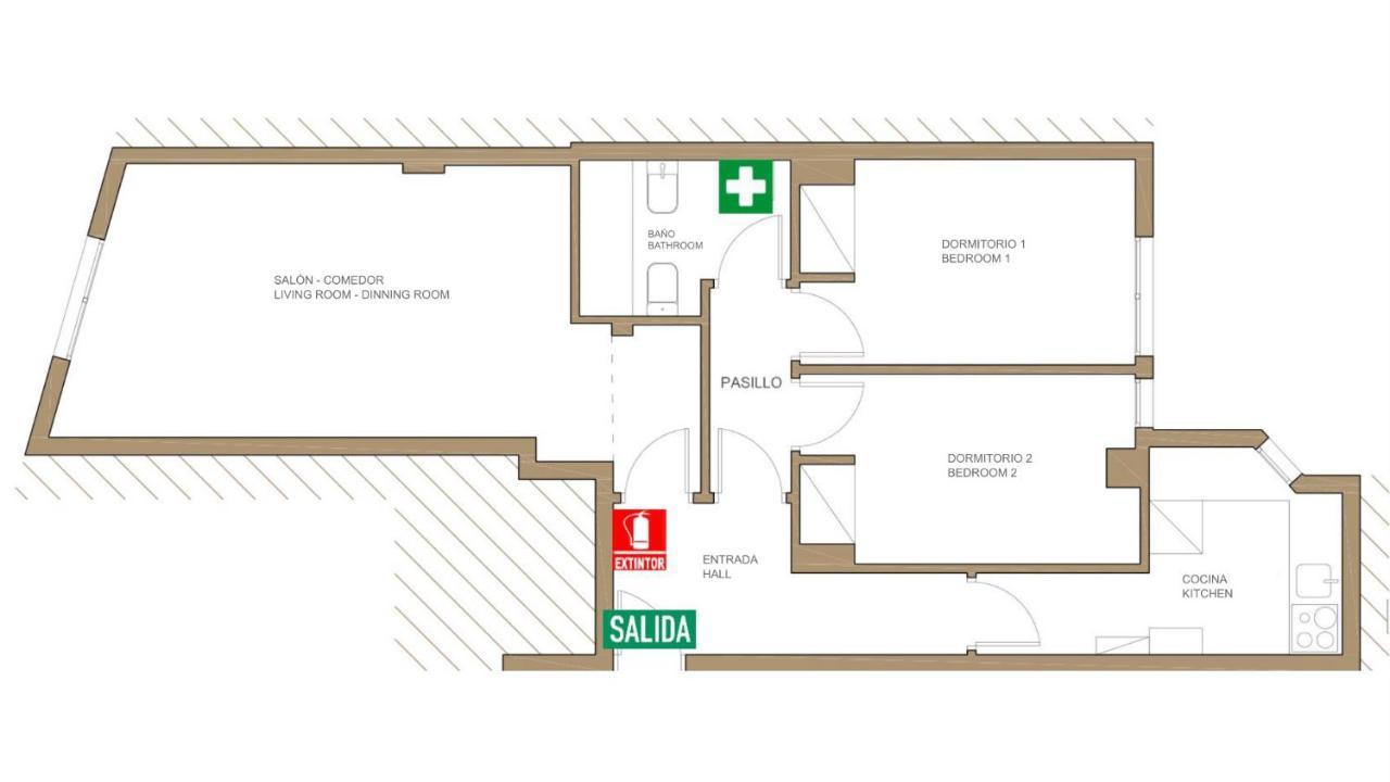 Central And Modern- 2 Bedrooms 1 Bathroom - Mintystay- Sol Madrid Kültér fotó